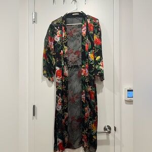 Alice + Olivia Floral Kimono Duster